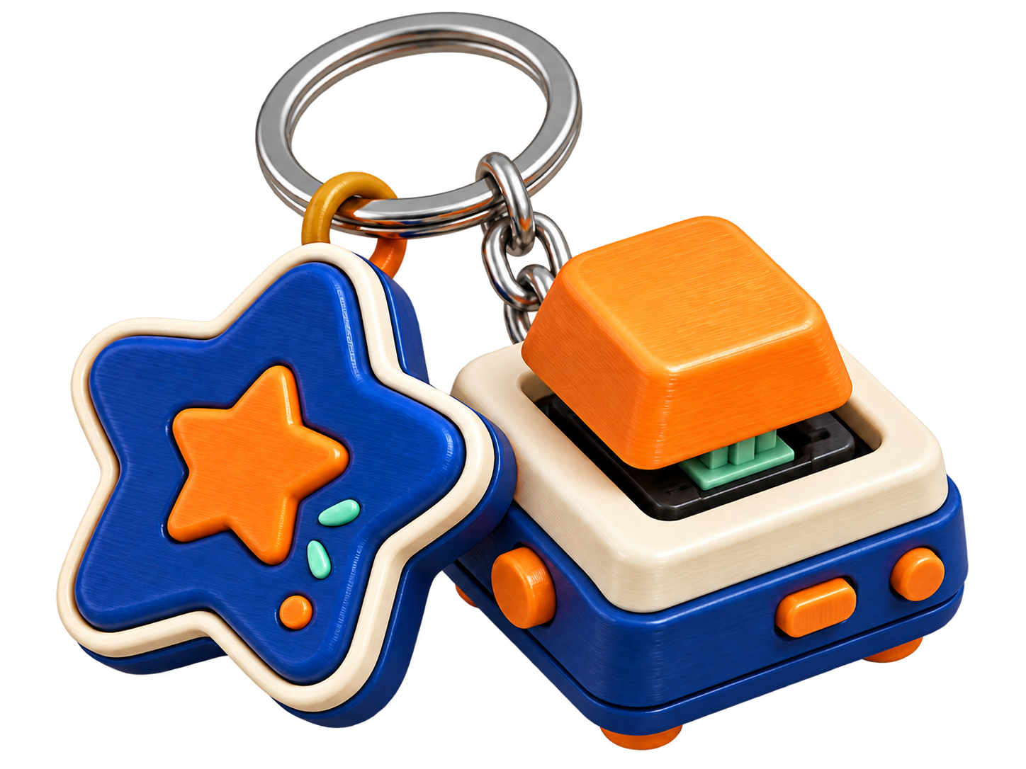 Móc khóa và clicker in 3D